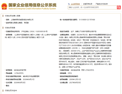 特別關注｜美邦服飾因生產銷售不合格產品被罰
